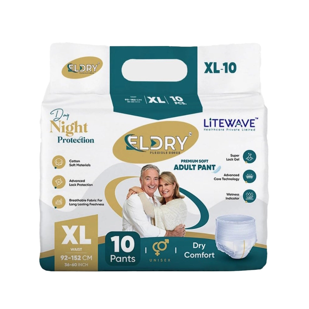 Diapers Extra Large (XL) Size 92-152 Cm (36''-60'' Inch)-1